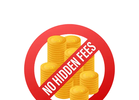 no hidden fees illustration
