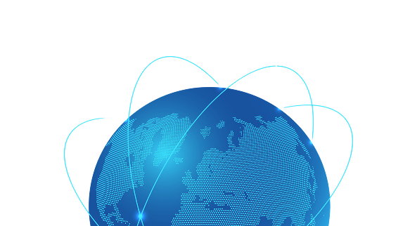 Global network illustration