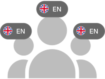 English-speaking talent